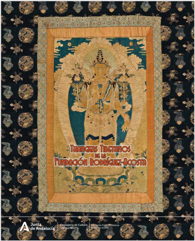 Portada Libro: Thangkas Tibetanos de la Fundación Rodríguez-Acosta 2025
