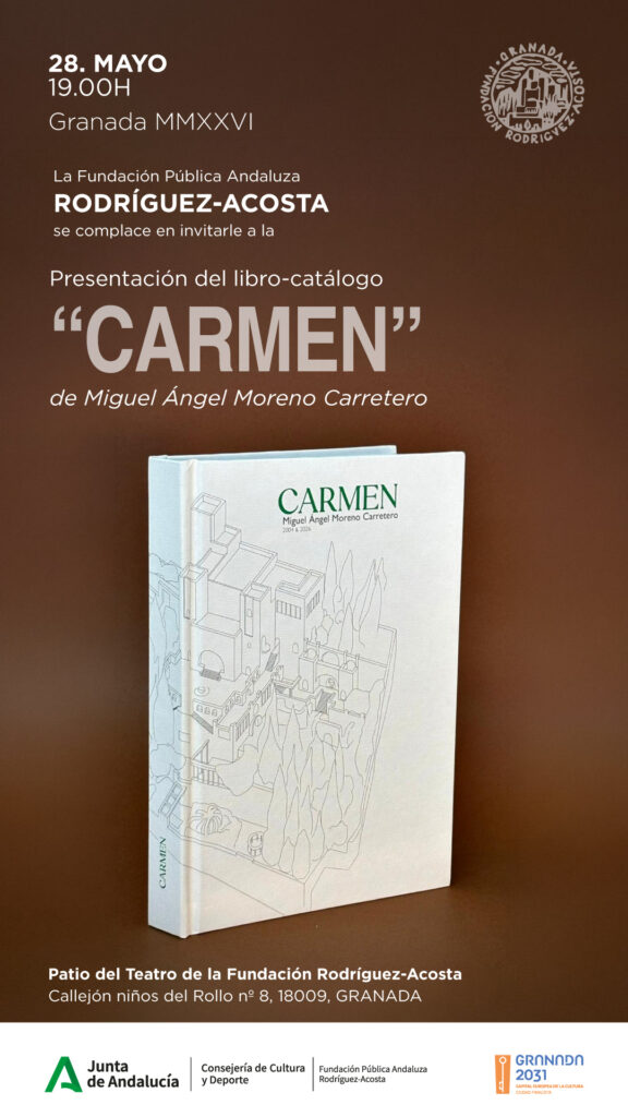 Presentación del libro "Carmen" de Moreno Carretero 28, mayo 2026