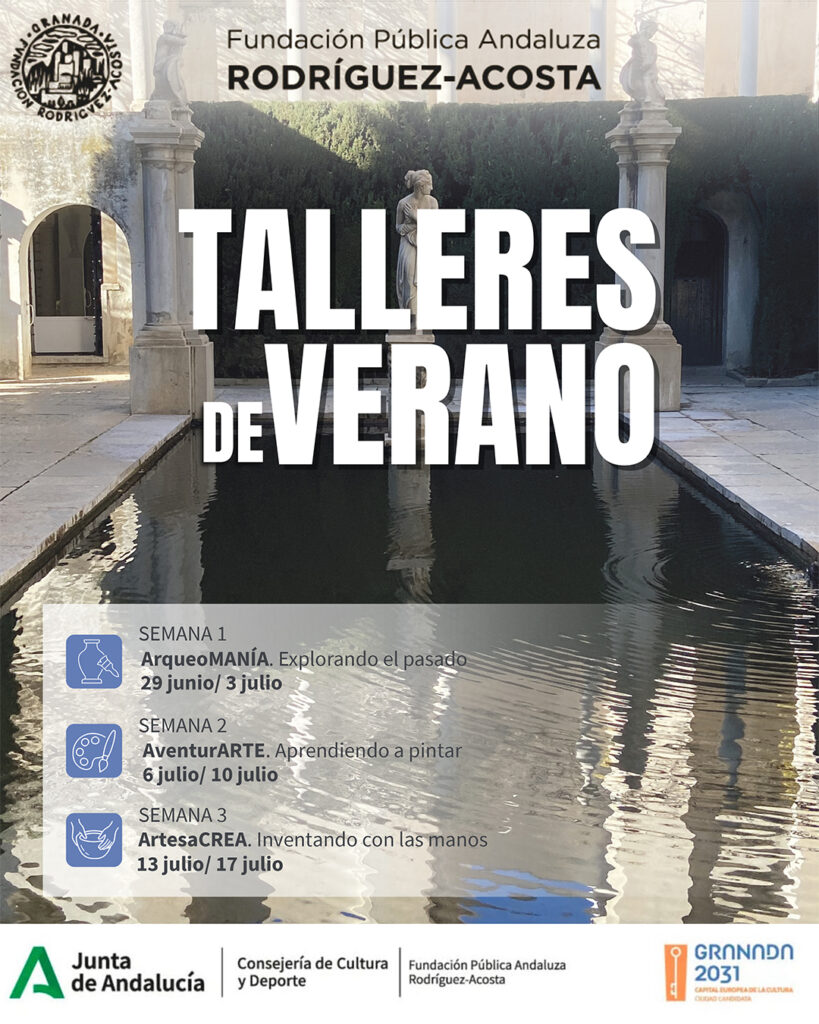 Talleres de verano 2026. Portada